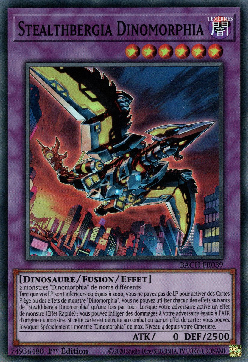 Stealthbergia Dinomorphia : BACH-FR039 (SR)