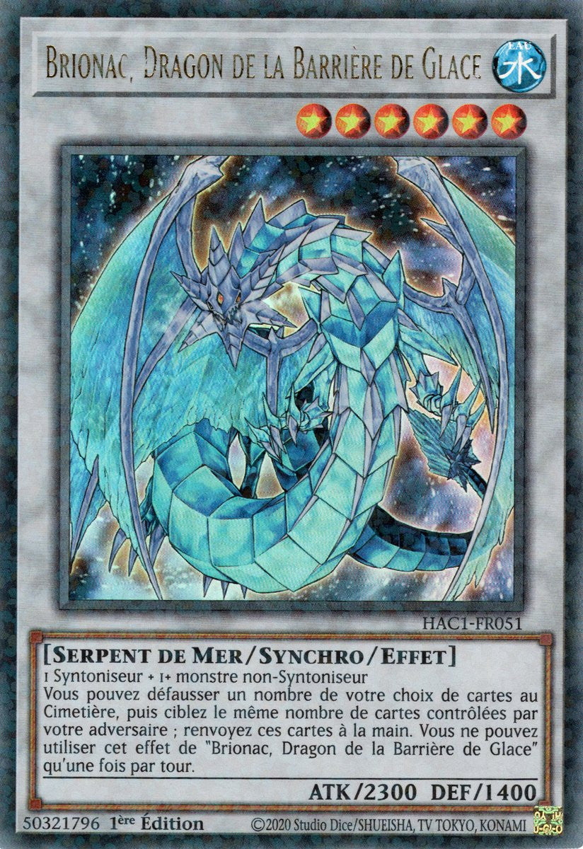 Brionac, Dragon de la Barrière de Glace : HAC1-FR051 (DUPR)
