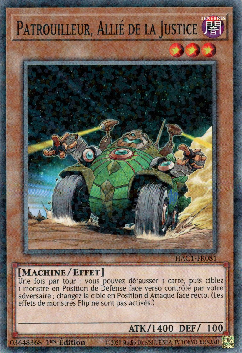 Patrouilleur, Allié de la Justice : HAC1-FR081 (V.2 - DNPR)