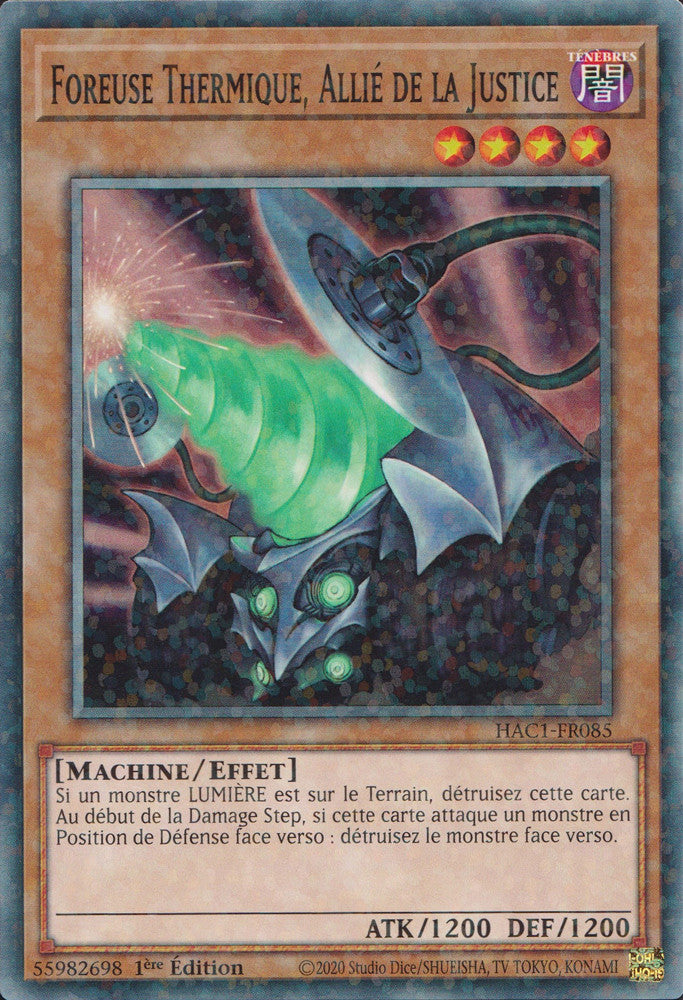 Foreuse Thermique, Allié de la Justice : HAC1-FR085 (V.2 - DNPR)