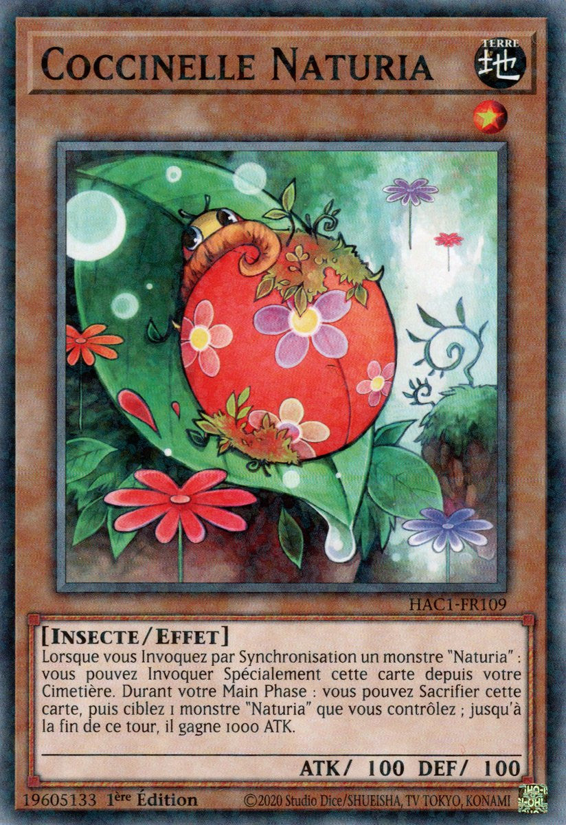 Coccinelle Naturia : HAC1-FR109 (V.2 - DNPR)