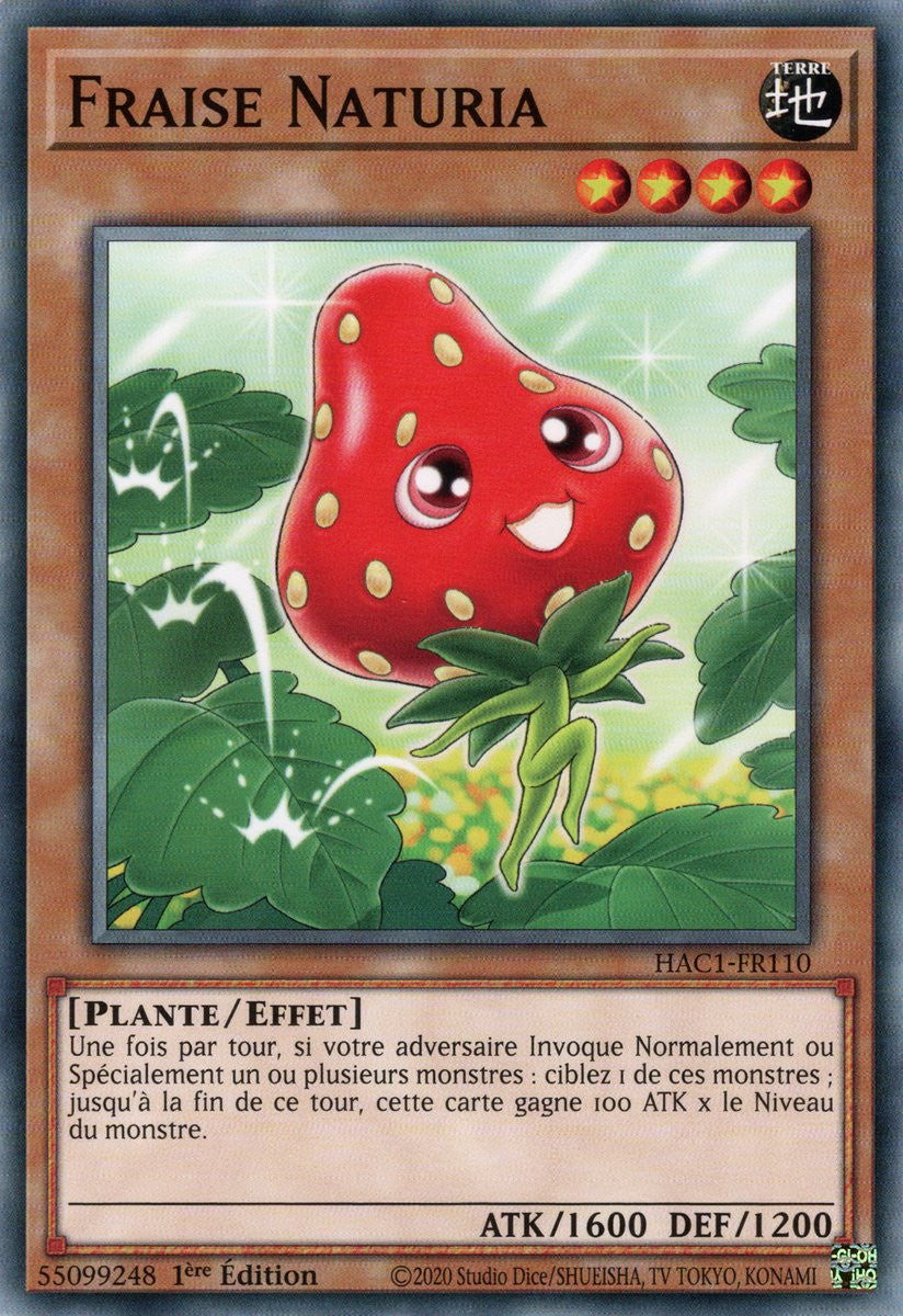 Fraise Naturia : HAC1-FR110 (V.1 - C)