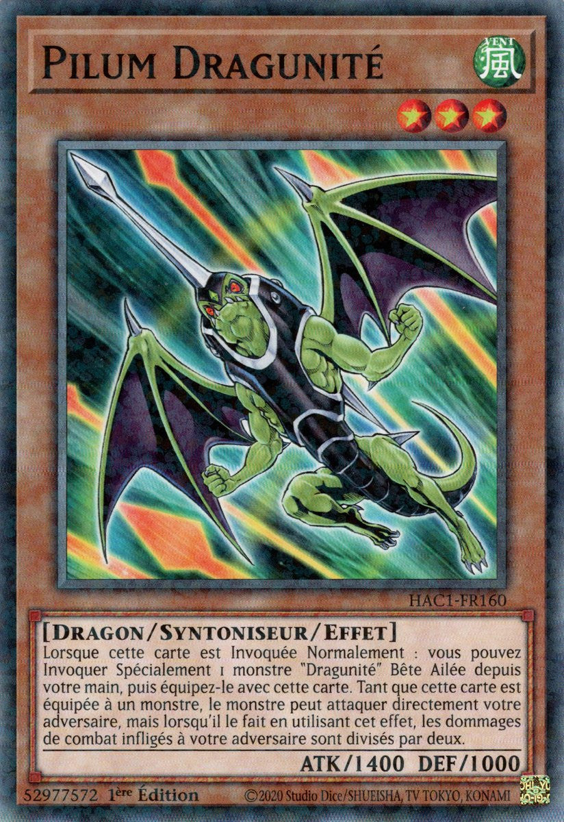 Pilum Dragunité : HAC1-FR160 (V.2 - DNPR)