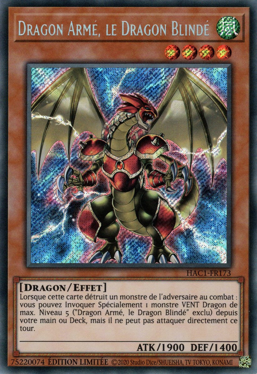 Dragon Armé, le Dragon Blindé : HAC1-FR173 (SE)