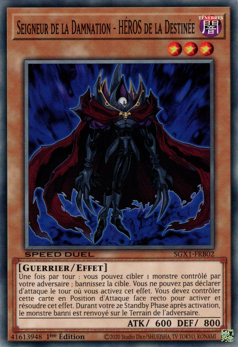 Seigneur de la Damnation - HÉROS de la Destinée : SGX1-FRB02 (C)