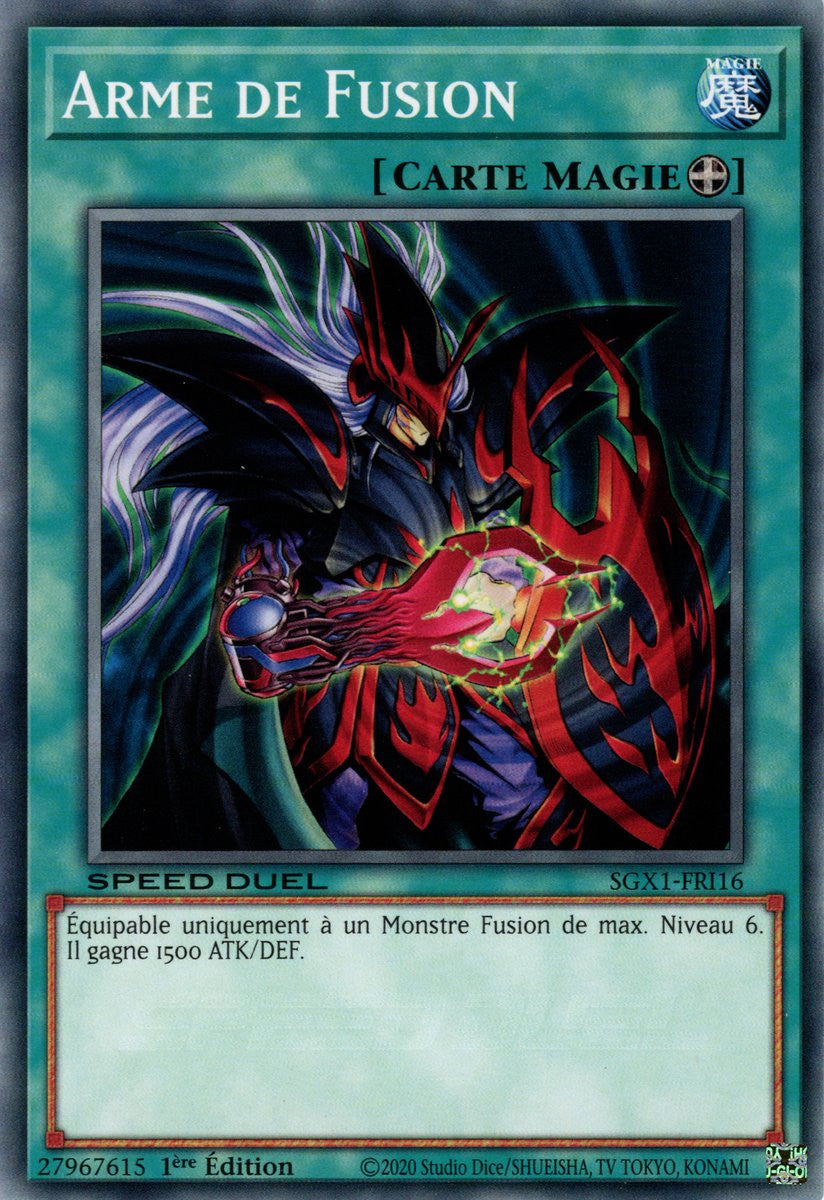Arme de Fusion : SGX1-FRI16 (C)
