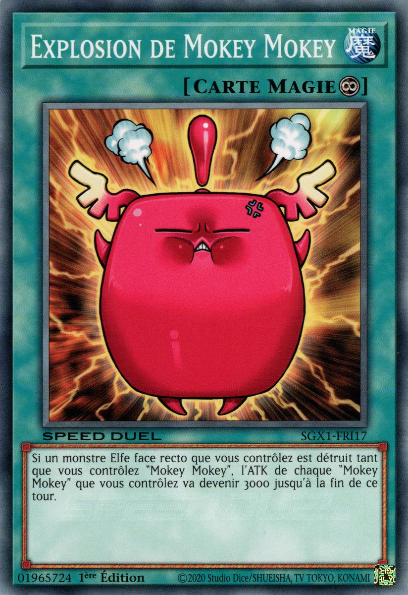 Explosion de Mokey Mokey : SGX1-FRI17 (C)