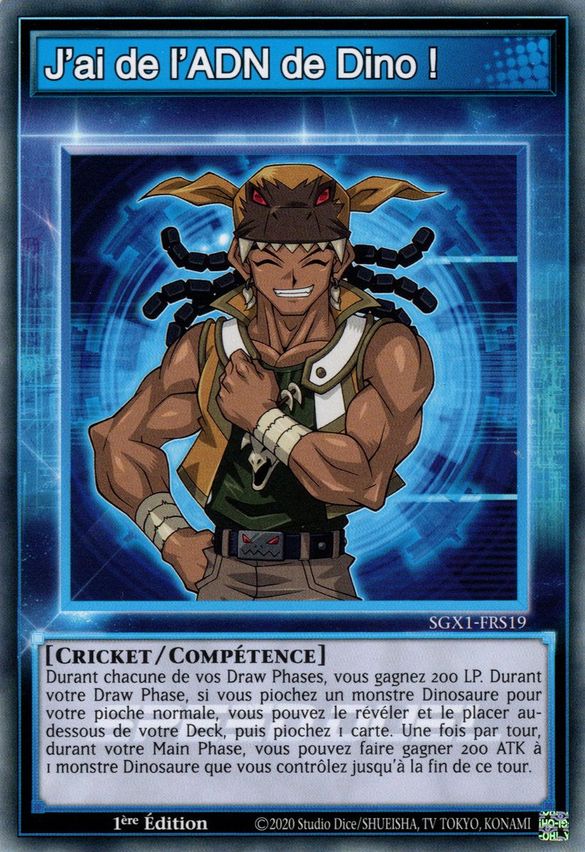 J'ai de l'ADN de Dino ! : SGX1-FRS19 (C)