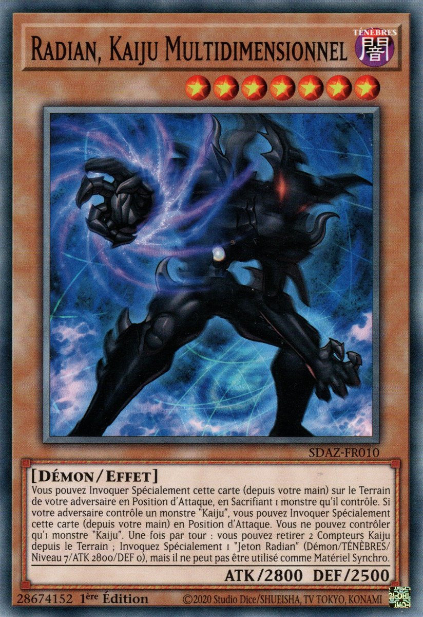 Radian, Kaiju Multidimensionnel - SDAZ-FR010