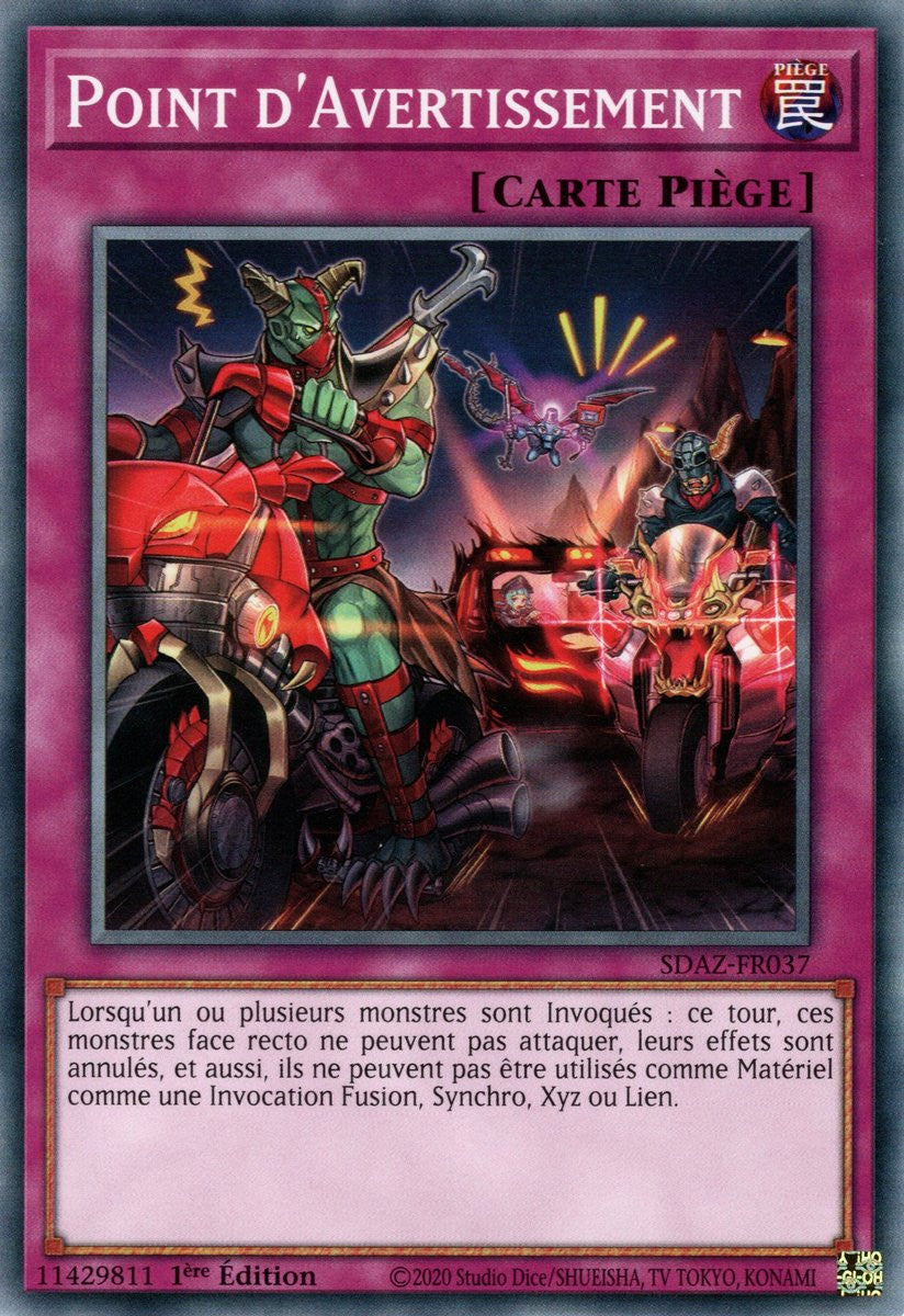Point d'Avertissement - SDAZ-FR037