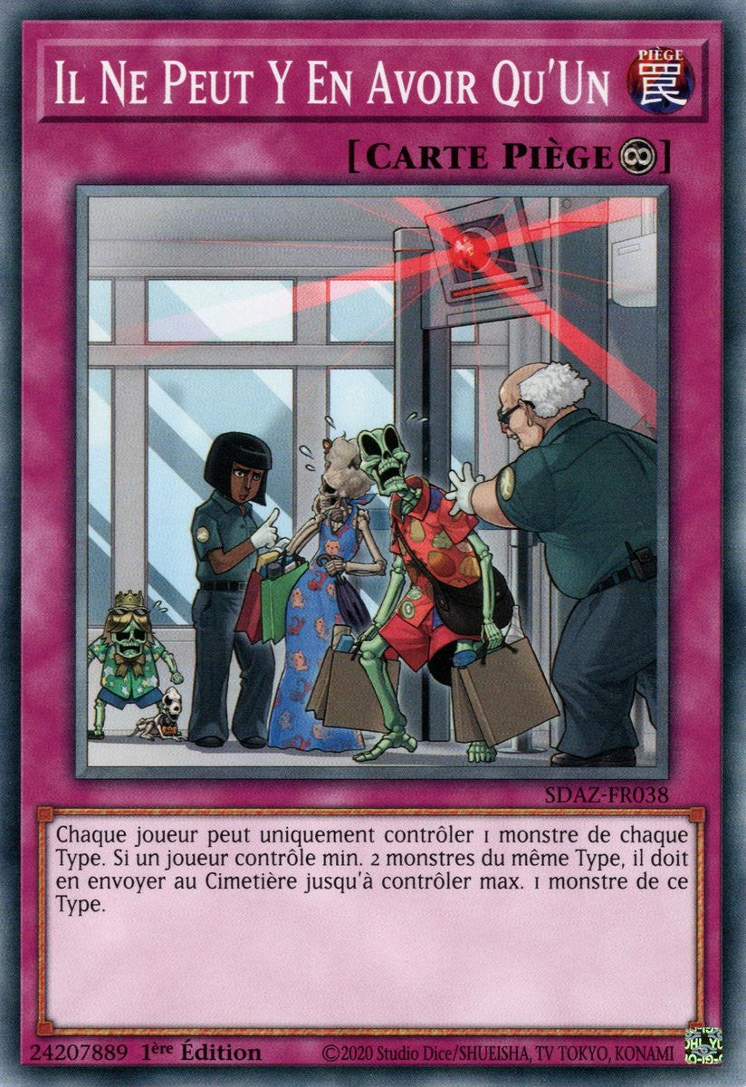 Il Ne Peut Y En Avoir Qu'Un - SDAZ-FR038