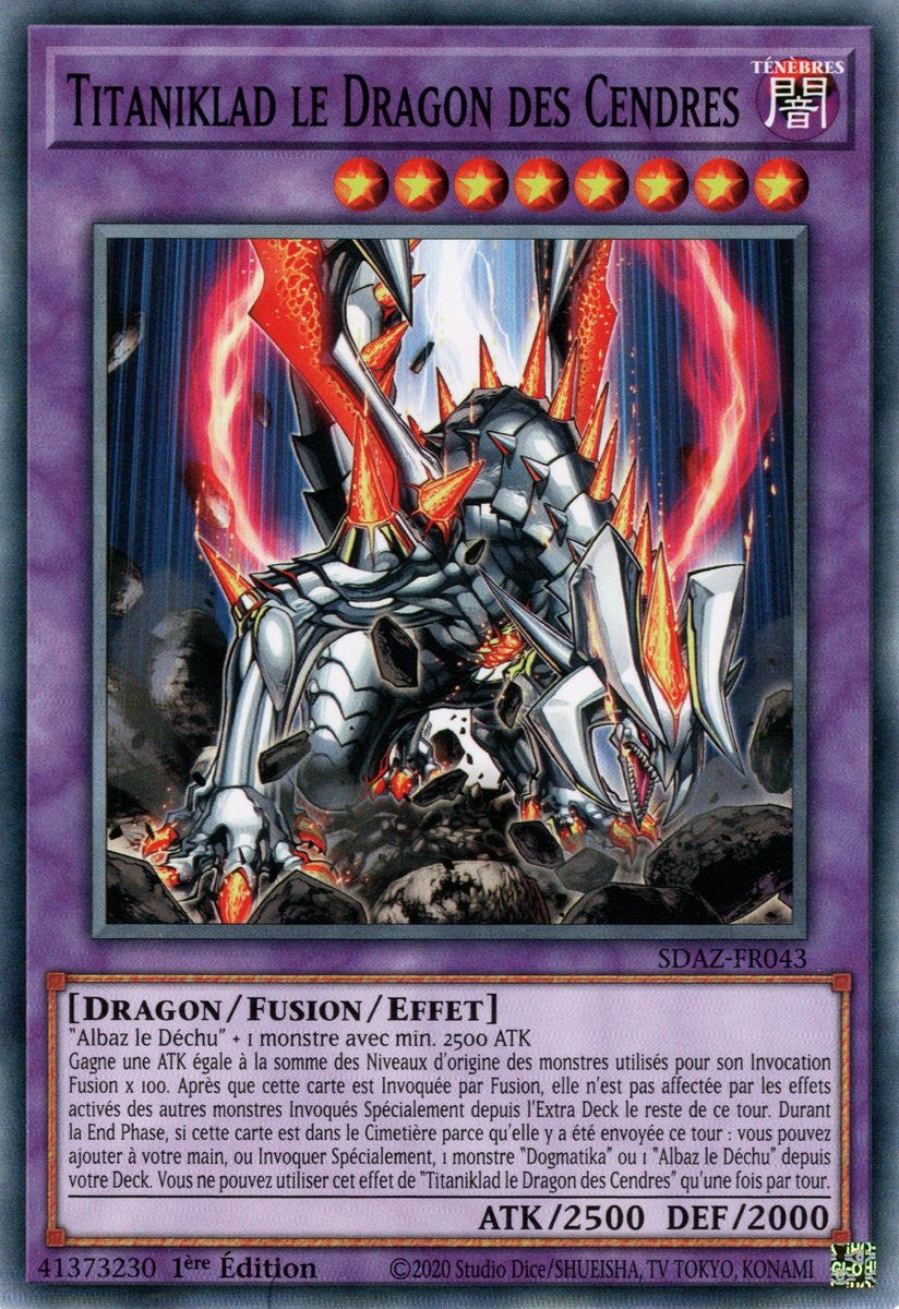 Titaniklad le Dragon des Cendres - SDAZ-FR043