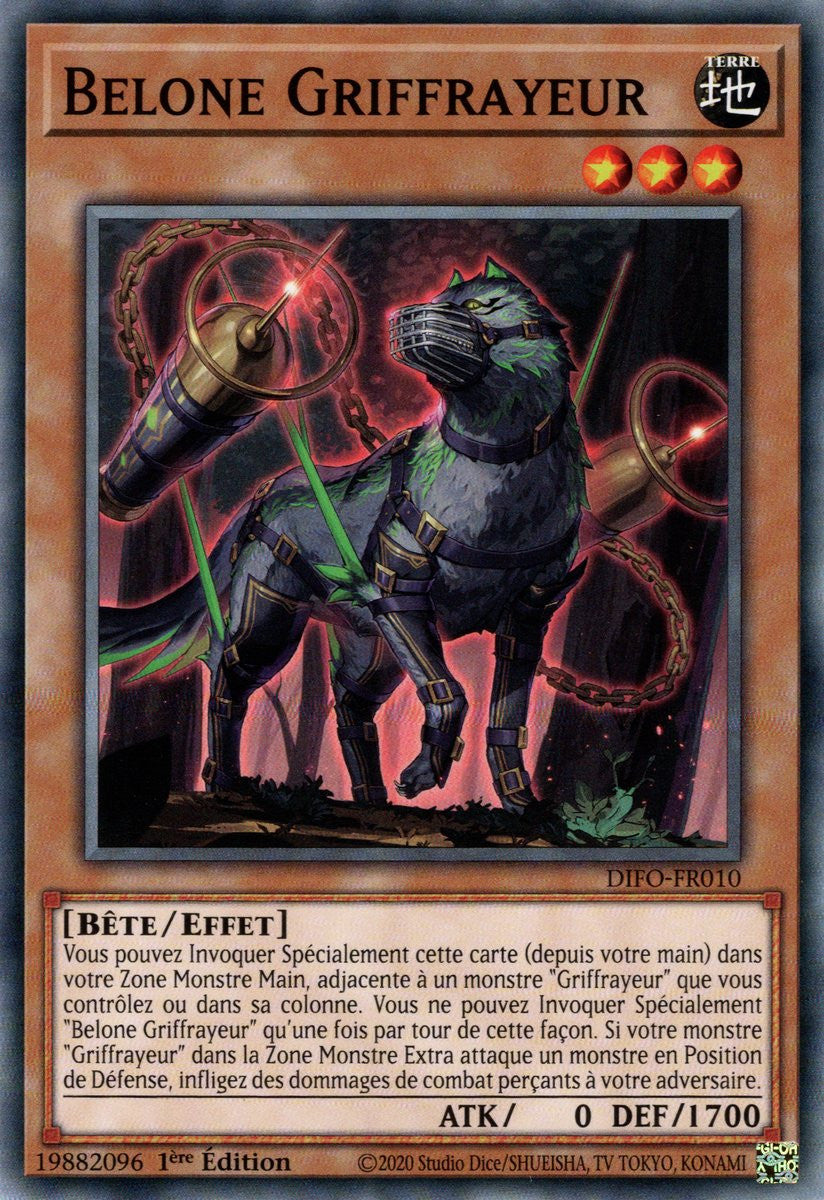 Belone Griffrayeur - DIFO-FR010 - Cartes Yu-Gi-Oh!