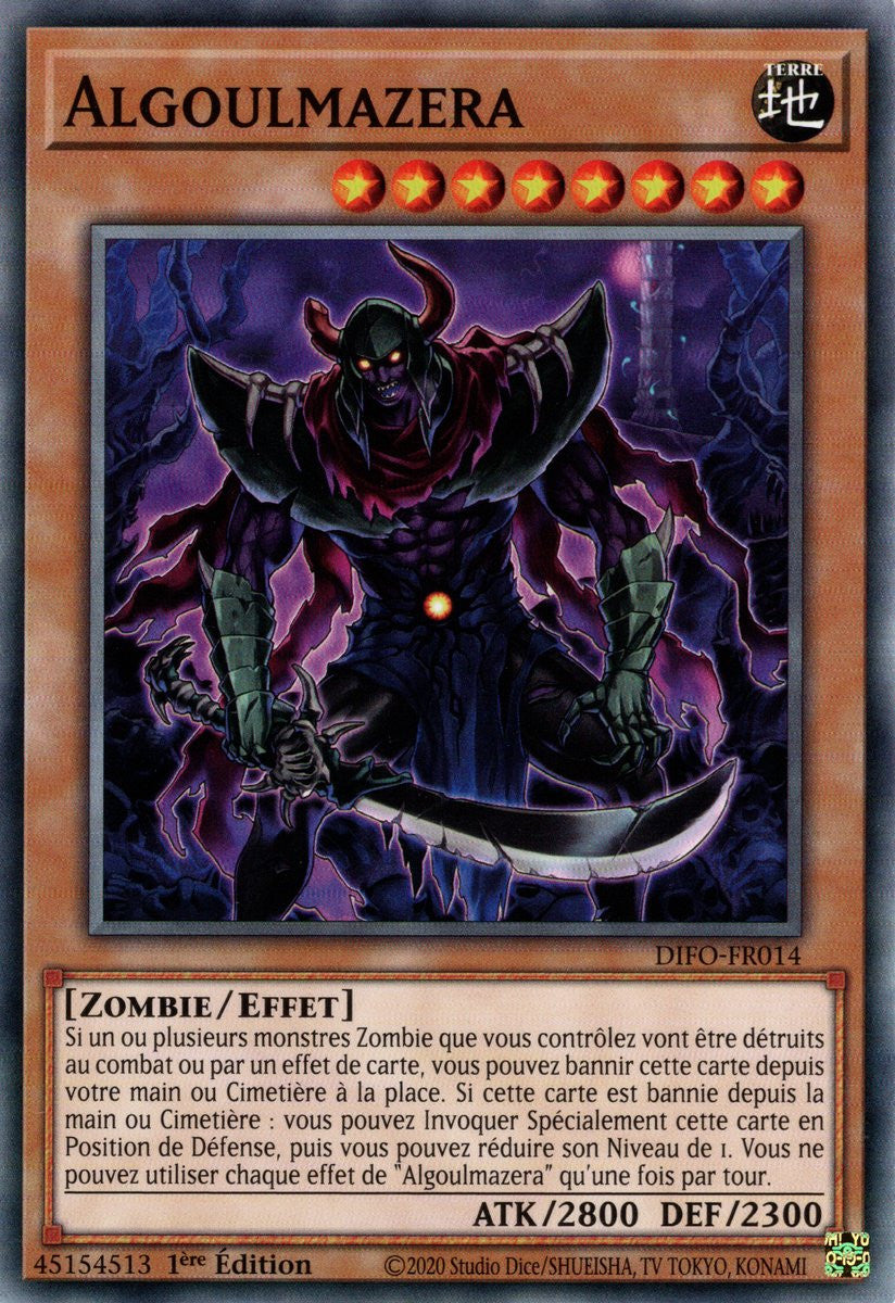 Algoulmazera - DIFO-FR014 - Cartes Yu-Gi-Oh!