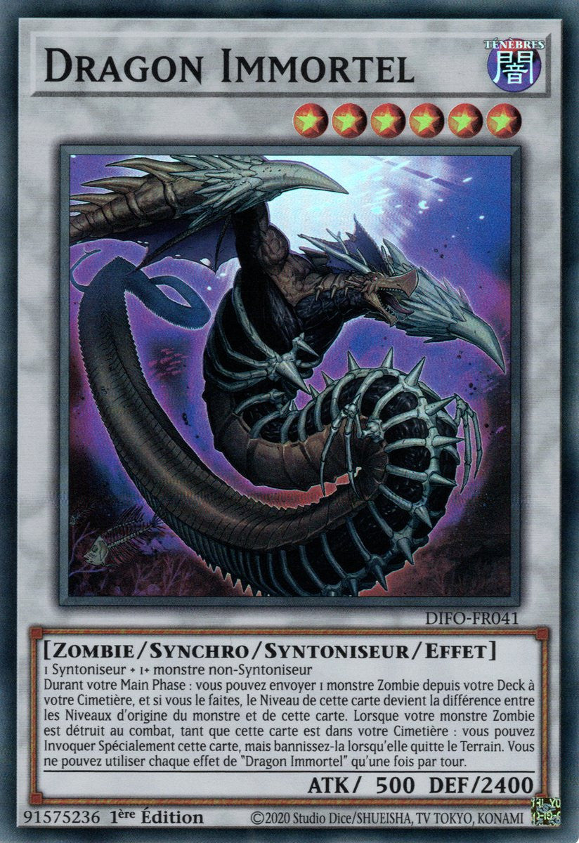Dragon Immortel - DIFO-FR041 - Cartes Yu-Gi-Oh!