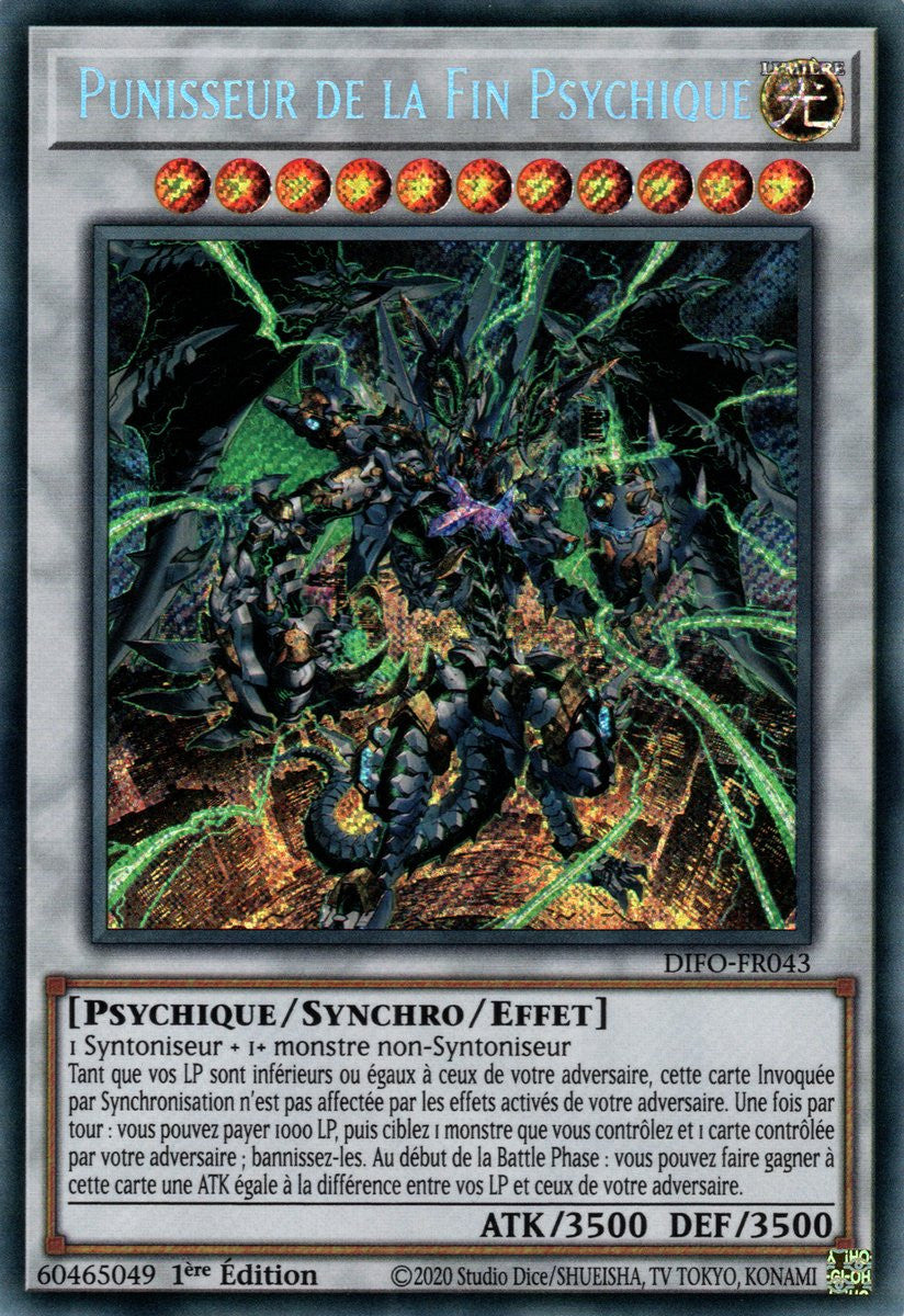 Punisseur de la Fin Psychique - DIFO-FR043 - Cartes Yu-Gi-Oh!