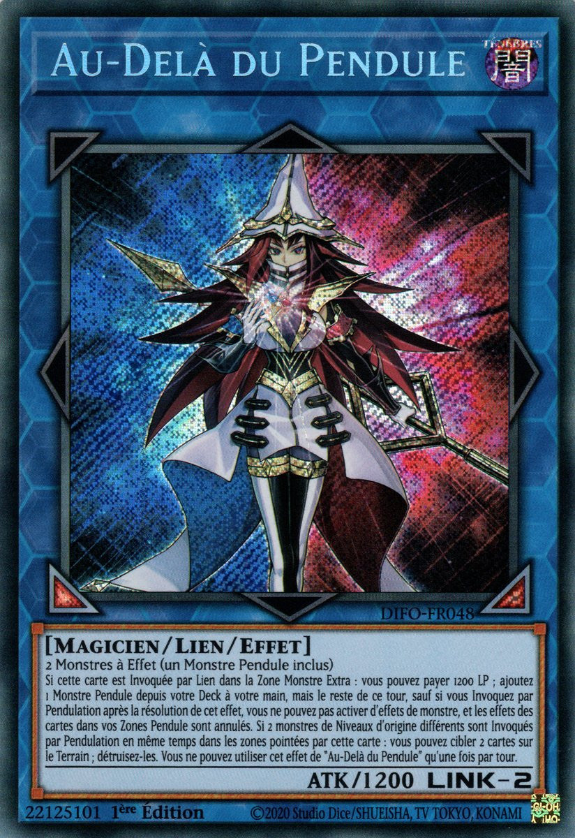 Au-Delà du Pendule - DIFO-FR048 - Cartes Yu-Gi-Oh!