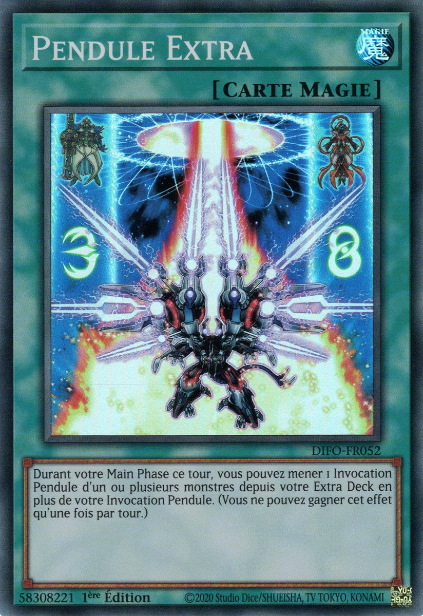 Pendule Extra - DIFO-FR052 - Cartes Yu-Gi-Oh!