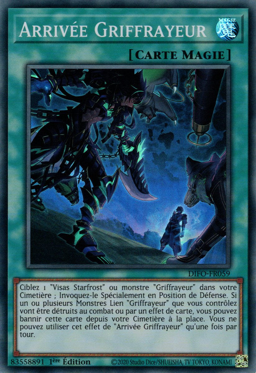 Arrivée Griffrayeur - DIFO-FR059 - Cartes Yu-Gi-Oh!