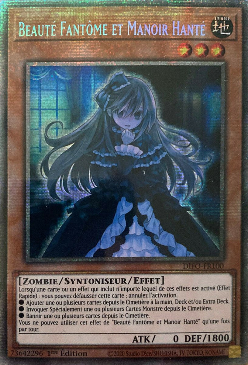 Beauté Fantôme et Manoir Hanté - DIFO-FR100 - Cartes Yu-Gi-Oh!