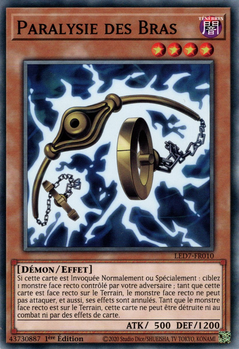 LED7-FR010 Paralysie des Bras