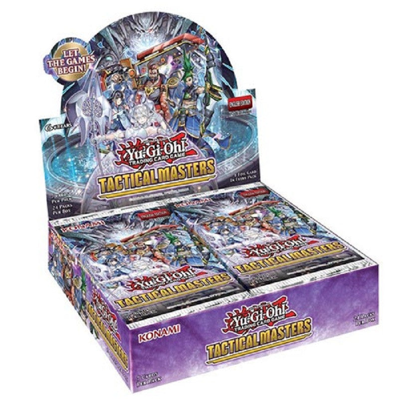 Display / Boite 24 Boosters Les Maîtres Tactiques - Cartes Yu-Gi-Oh!
