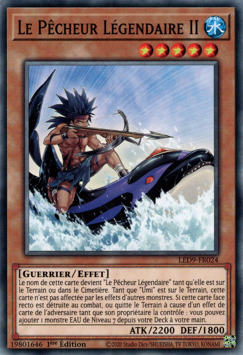 Le Pêcheur Légendaire II - LED9-FR024 - Cartes Yu-Gi-Oh!