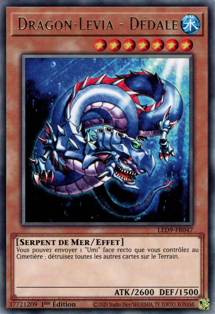 Dragon-Levia - Dédale - LED9-FR047 - Cartes Yu-Gi-Oh!