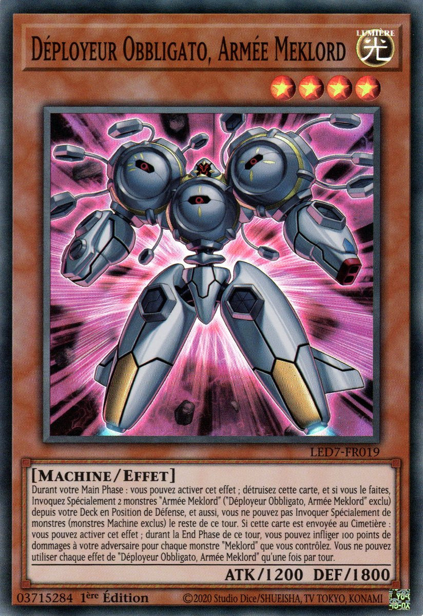 LED7-FR019 Déployeur Obbligato, Armée Meklord