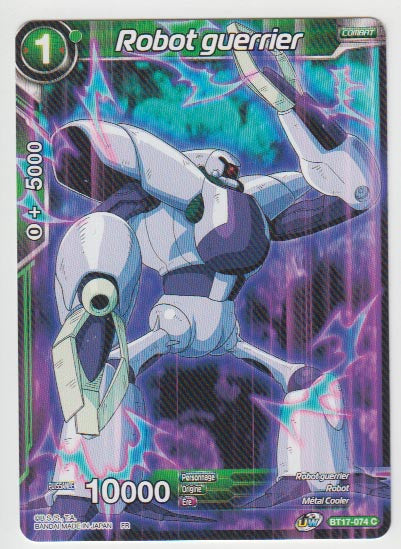 B17-074 Robot guerrier - Cartes Dragon Ball Super