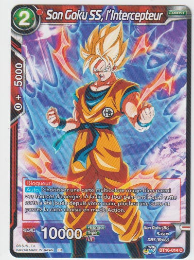 Son Goku SS, l'Intercepteur : BT16-014 (C)