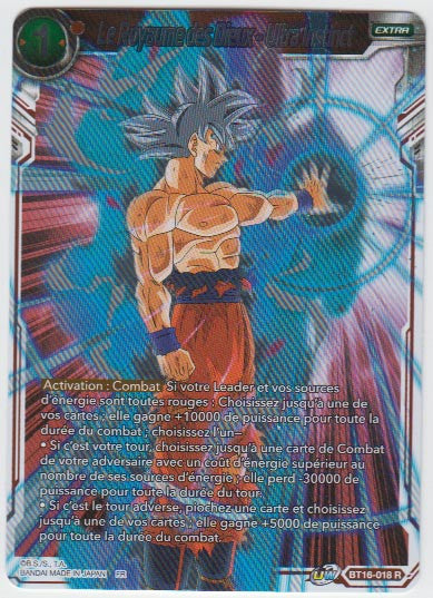 Le Royaume des Dieux - Ultra-Instinct : BT16-018 (V.1 - R)