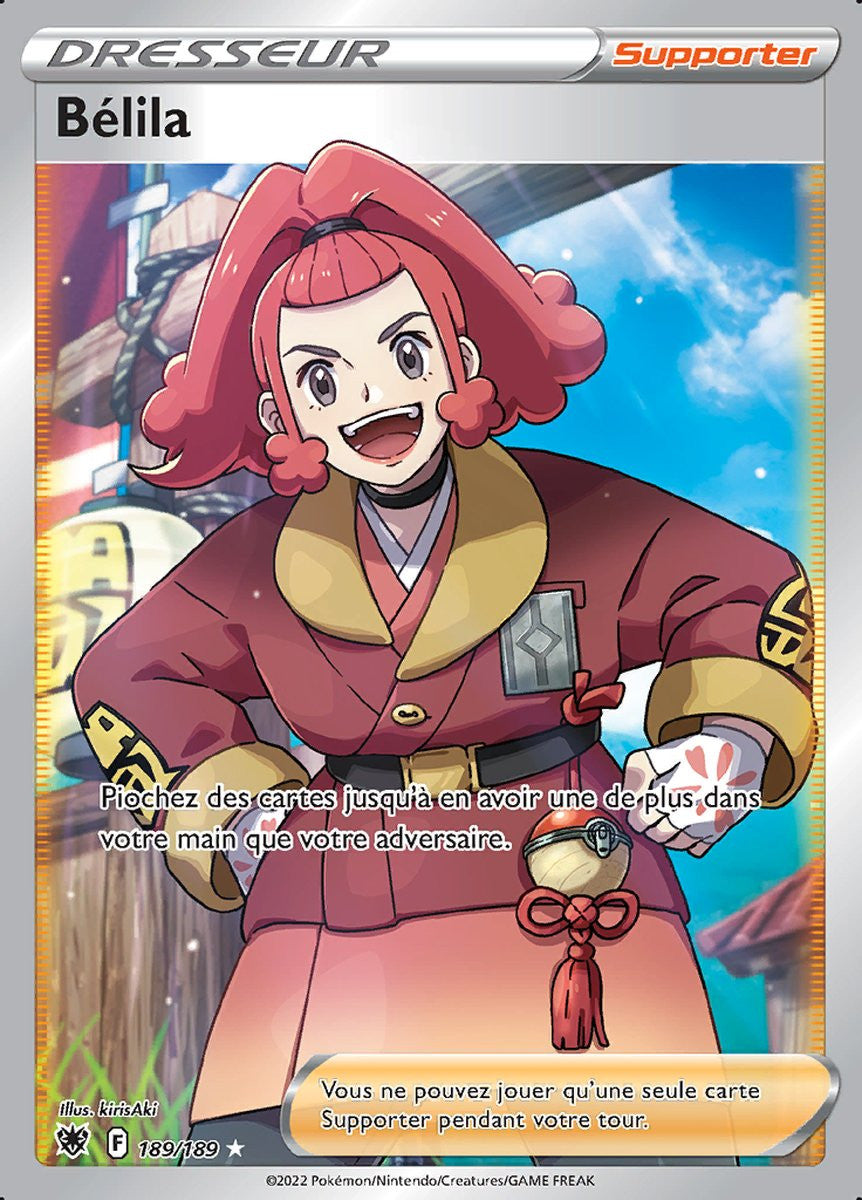 Bélila - EB10 189/189 - Astres Radieux SWSH10 - Cartes Pokémon
