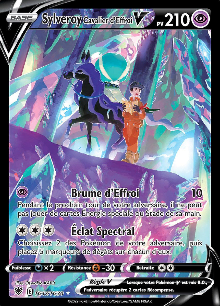 Sylveroy Cavalier d'Effroi V - EB10 TG17/TG30 - Astres Radieux SWSH10 - Cartes Pokémon