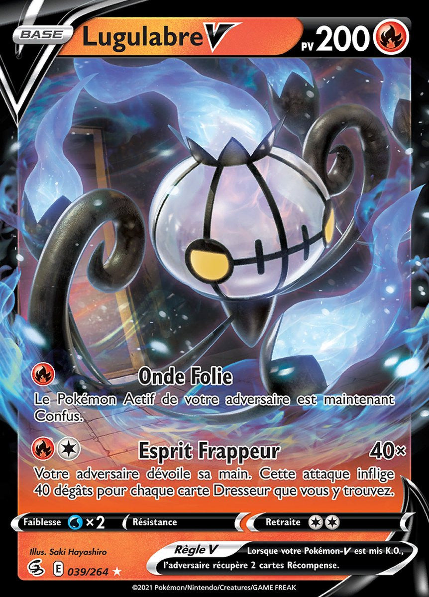 Lugulabre V - EB08 039/264 - Poing de Fusion SWSH08 - Cartes Pokémon