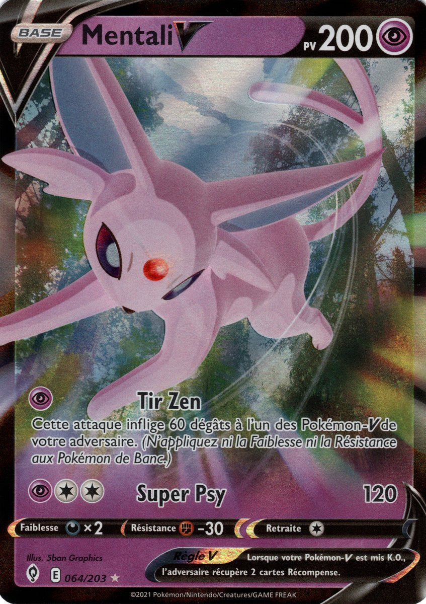 Mentali V - EB07 064/203 - Évolution Céleste SWSH07 - Cartes Pokémon