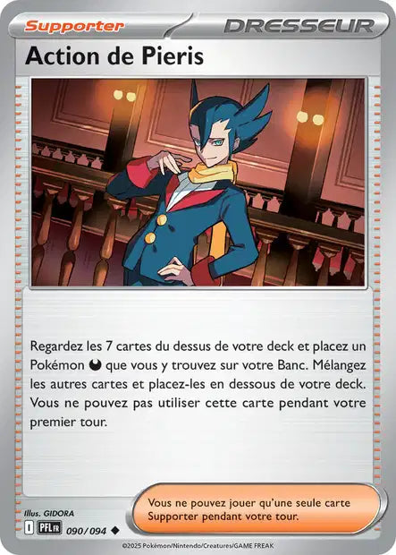 Action de Pieris (PFL 090/094) - ME02 Flammes Fantasmagoriques - Carte Pokémon