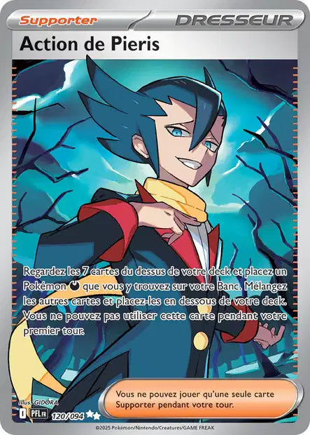 Action de Pieris (PFL 120/094) - ME02 Flammes Fantasmagoriques - Carte Pokémon