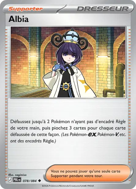 Pokémon - ME05 Nuit Noire - Albia (PBL 078/084)