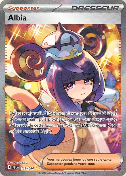Pokémon - ME05 Nuit Noire - Albia (PBL 119/084)