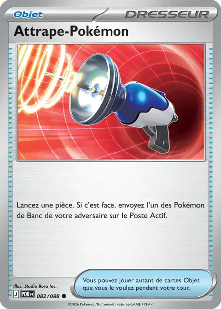 Attrape-Pokémon (POR 082/088) - ME03 Équilibre Parfait - Carte Pokémon