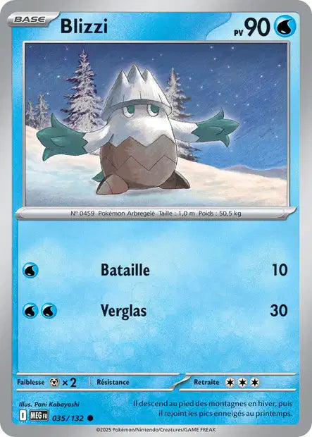 Blizzi (MEG 035/132) - Méga-Évolutions - Carte Pokémon ME01