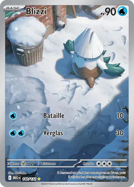 Blizzi (MEG 140/132) - Méga-Évolutions - Carte Pokémon ME01
