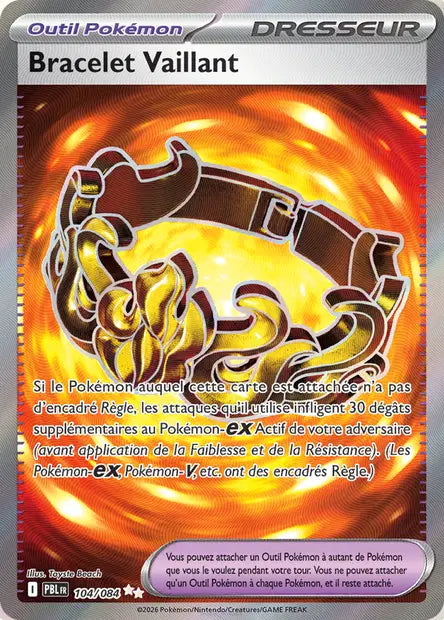 Pokémon - ME05 Nuit Noire - Bracelet Vaillant (PBL 104/084)