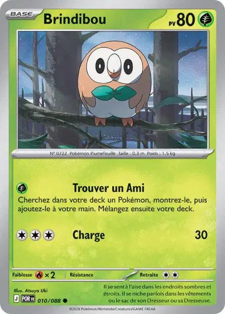 Brindibou (POR 010/088) - ME03 Équilibre Parfait - Carte Pokémon