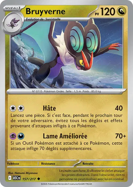 Bruyverne (ASC 157/217) - ME02.5 Héros Transcendants - Carte Pokémon