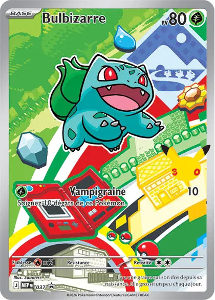 Bulbizarre (MEP 037) - Promo Méga-Évolution - Carte Pokémon