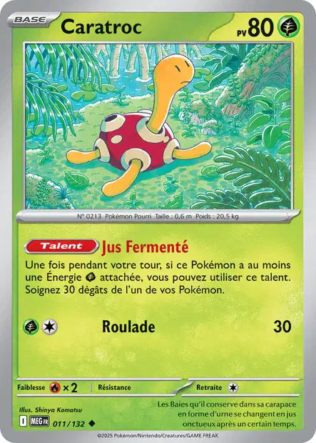 Caratroc (MEG 011/132) - Méga-Évolutions - Carte Pokémon ME01