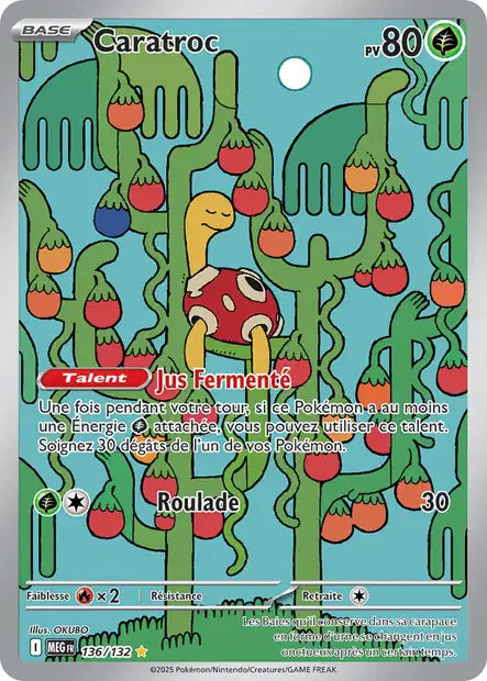 Caratroc (MEG 136/132) - Méga-Évolutions - Carte Pokémon ME01