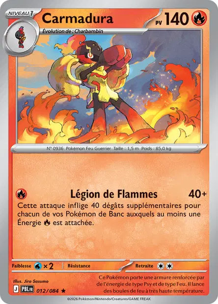 Pokémon - ME05 Nuit Noire - Carmadura (PBL 012/084)